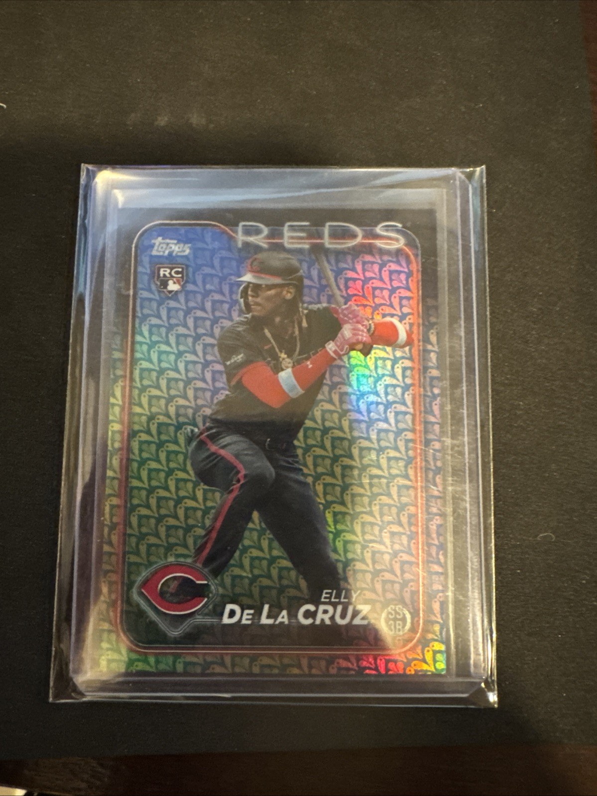 2024 Topps Series 1 Elly De La Cruz Rookie #141 Easter Holiday Foil **RC**