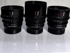 7Artisans Cine Lens Set 35mm T1.05 (Full Frame) / 50mm T2.0 / 85mm T2.0 Lens