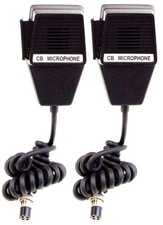 2 Lot Kalibur CBMIC Replacment 4 Pin CB Microphone for Cobra Uniden Galaxy Radio