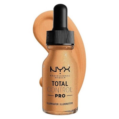 3 × NYX Professional Make-Up Total Control Pro Illuminator 13 ml - warm