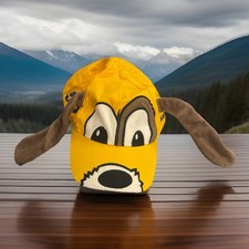 Aarons Lucky the Dog Youth Hat Cap 55 Racing Adjustable Floppy Ears Yellow Cute