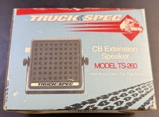 NOS TRUCK SPEC CB Extension Speaker Model TS-260 4" Paper Cone Mounting Vj03