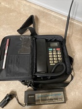 Vintage Uniden CP-1700 Mobile Bag Car Cell Phone W Carrying Case PARTS Or REPAIR