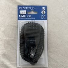 MICROFONO ALTOPARLANTE KENWOOD SMC-33 NUOVO IN CONFEZIONE RADIOAMATORE