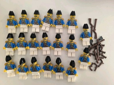 Lego Piraten Blauröcke Figuren Minifiguren  passt zu  Rotröcke 10320