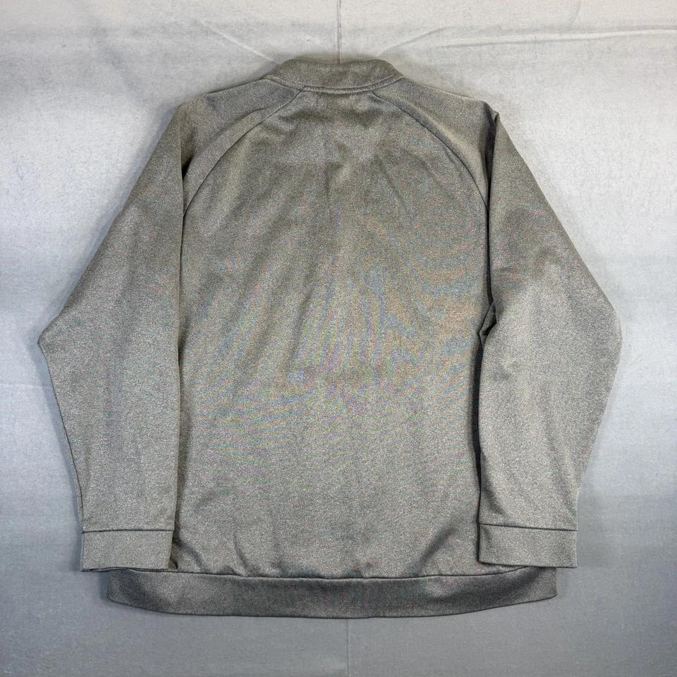 Nike Princeton University Sudadera Para Hombres XL Gris 1/4 Cremallera Rendimiento Golf Foto 3 de 4