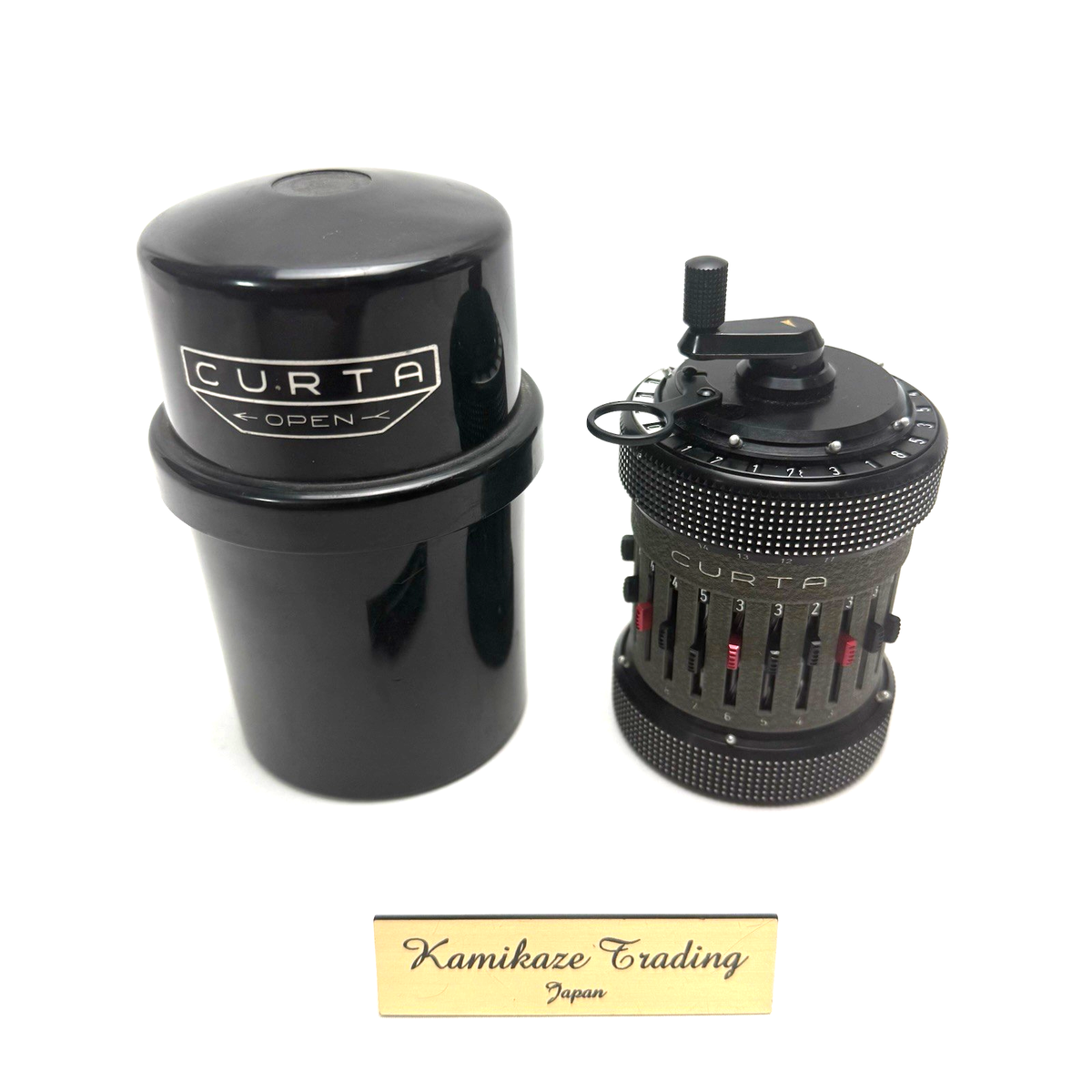 CURTA 機械式計算機 Type INo.19430 大阪市内 引取歓迎☆【10123 