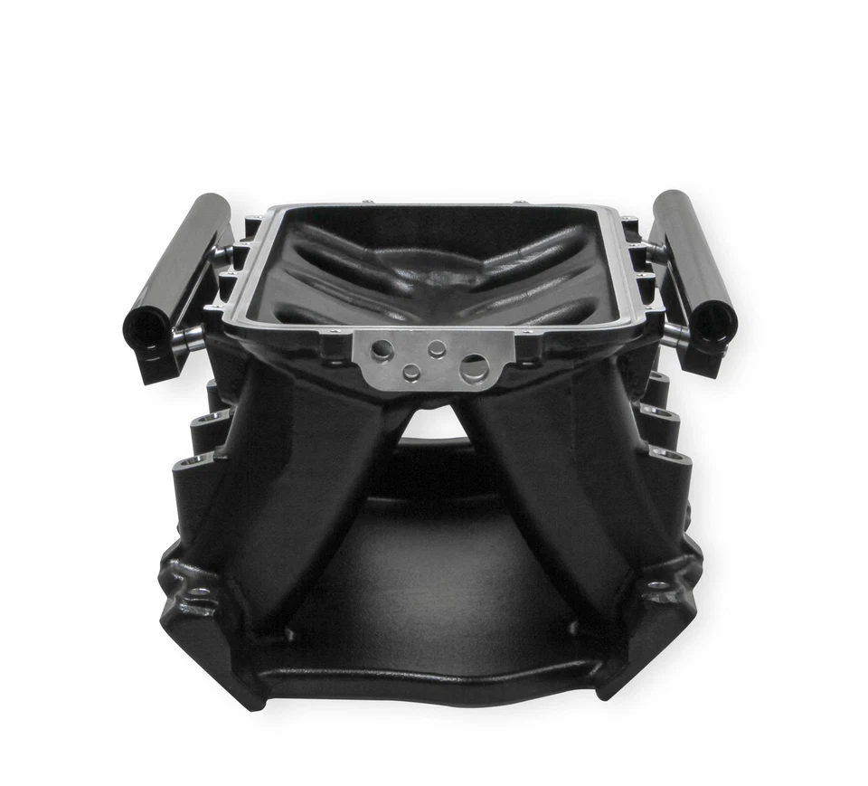 Base colector de admisión Holley EFI 300-244BK Hi-Ram EFI negra Foto 4 de 4