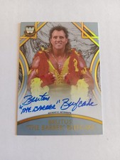 2018 Topps Legends WWE Brutus the barber Beefcake silver auto #ed 10/50