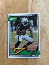 2018 Panini Classics             Marshawn Lynch            # 72