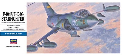 Hasegawa 00447 F-104S/G Starfighter 1/72 Scale Plastic Model Kit