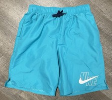 Nike 9" Inseam Volley Short M Swoosh Swim Trunk Board Shorts Beach Surf Medium