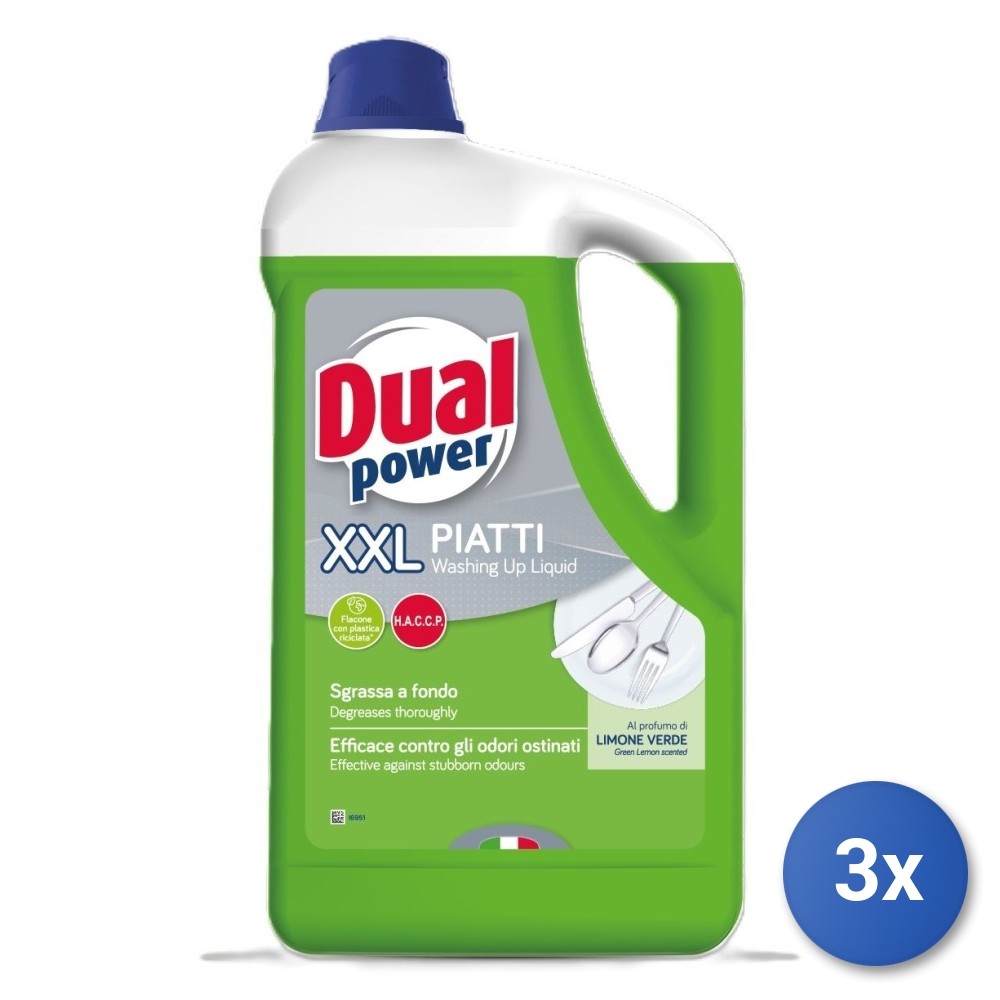 3X Dual Power Plates 4900 Ml Lemon XXL