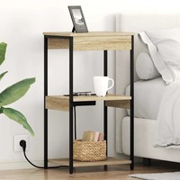 Nachttisch Sonoma-Eiche 41 X 31 X 76 Cm Holzwerkstoff
