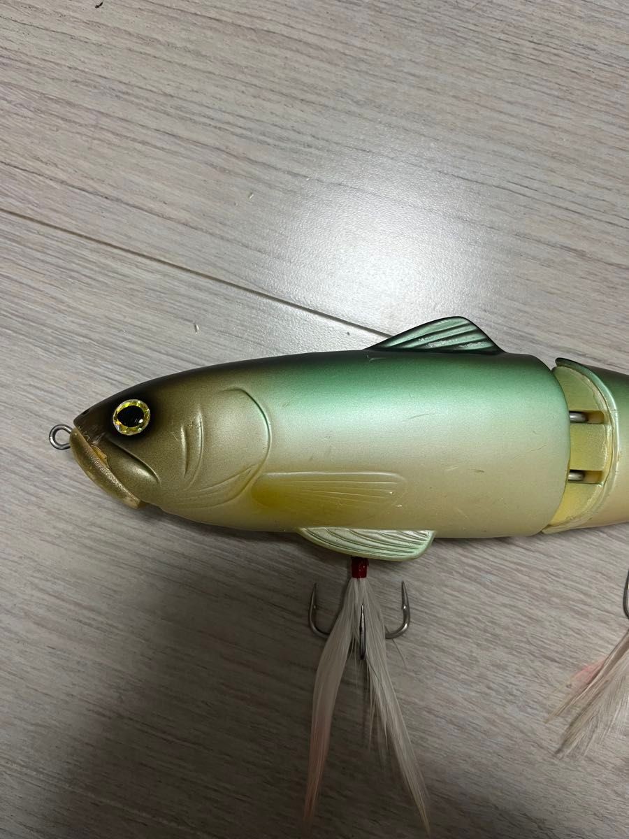 Deps Code Name Bass Old Slide Swimmer 250 Floating Swimbait with Magnet - Image 2