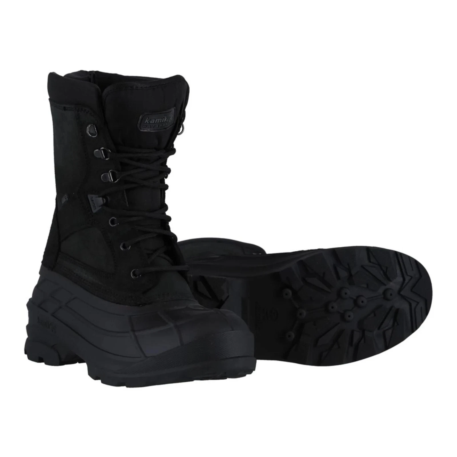 Kamik Men's The Nation Pro Winter Boot Black WK0097R BLACK US7 EU40