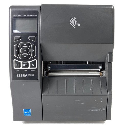 Zebra ZT230 Thermal Barcode Label Printer w/ Power and USB Cable - Picture 2 of 8