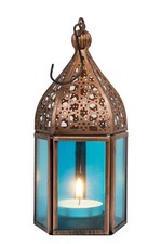 Lanterne Orientale Meena - Bleue