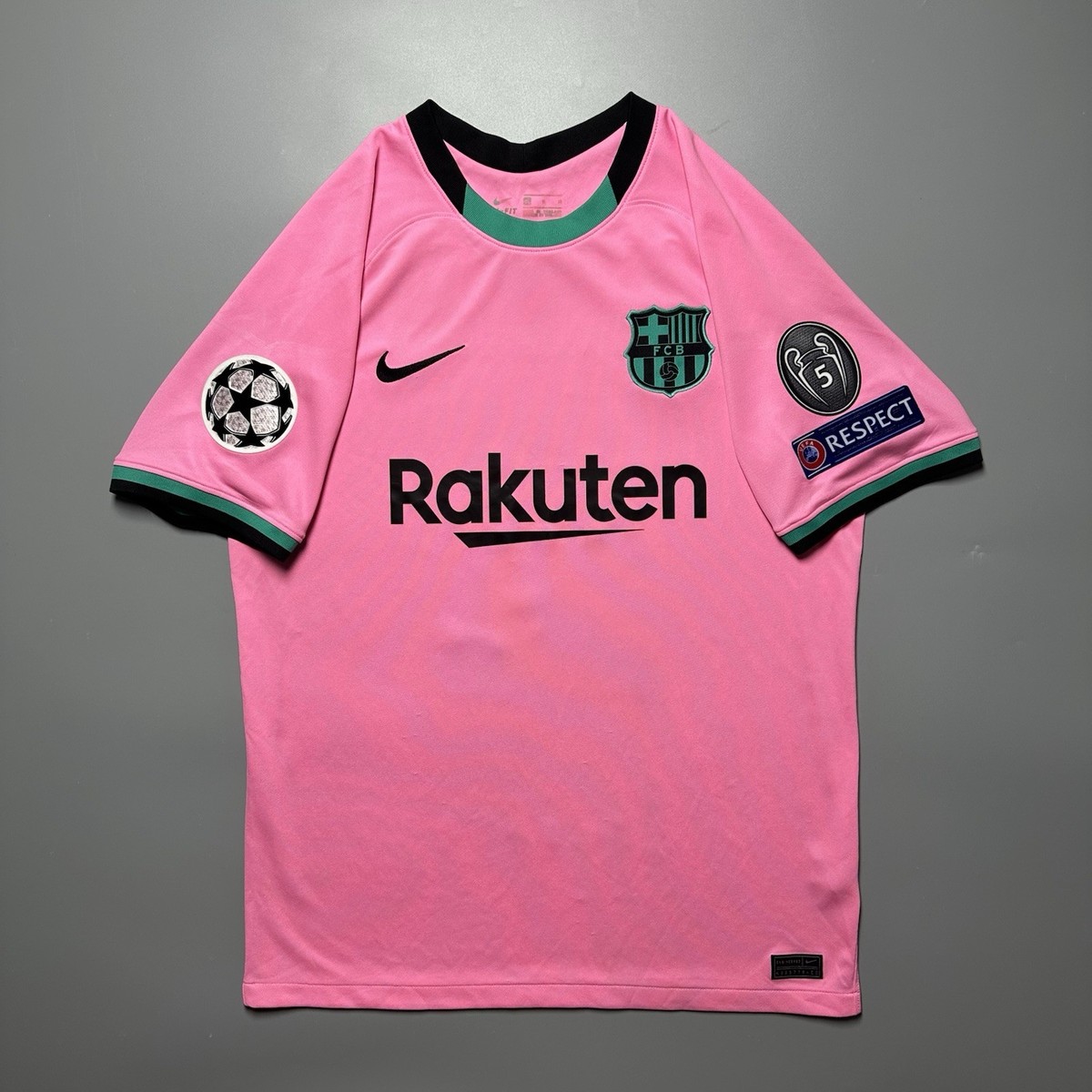 BARCELONA NIKE 2020/2021 FOOTBALL THIRD JERSEY #10 MESSI SIZE “M