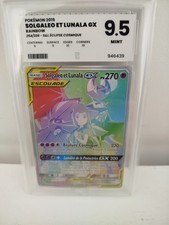 Carte Pokémon : Solgaleo et Lunala GX 254/236 Eclipse Cosmique FR PG9.5