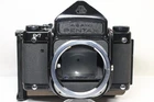 Pentax 67 6x7 Eye Level Film Camera Body Only + Polaroid From Japan