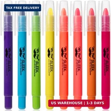 Mr. Pen- No Bleed Gel Highlighters, Vibrant Colors, 8 Pack, Bible Highlighters a