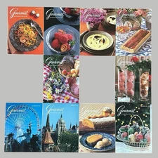 1988 Gourmet Magazine Lot Good Living Lot Of 10 Missing May July Ships Quickly