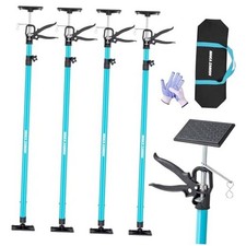 Steel Adjustable Cabinet Jack Support Pole, Quick 45.2-115.2 inches , 4-Pack