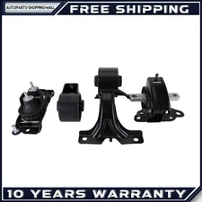 Engine Transmission Motor Mount Kit For Ram C/V Chrysler Dodge Grand Caravan Vw