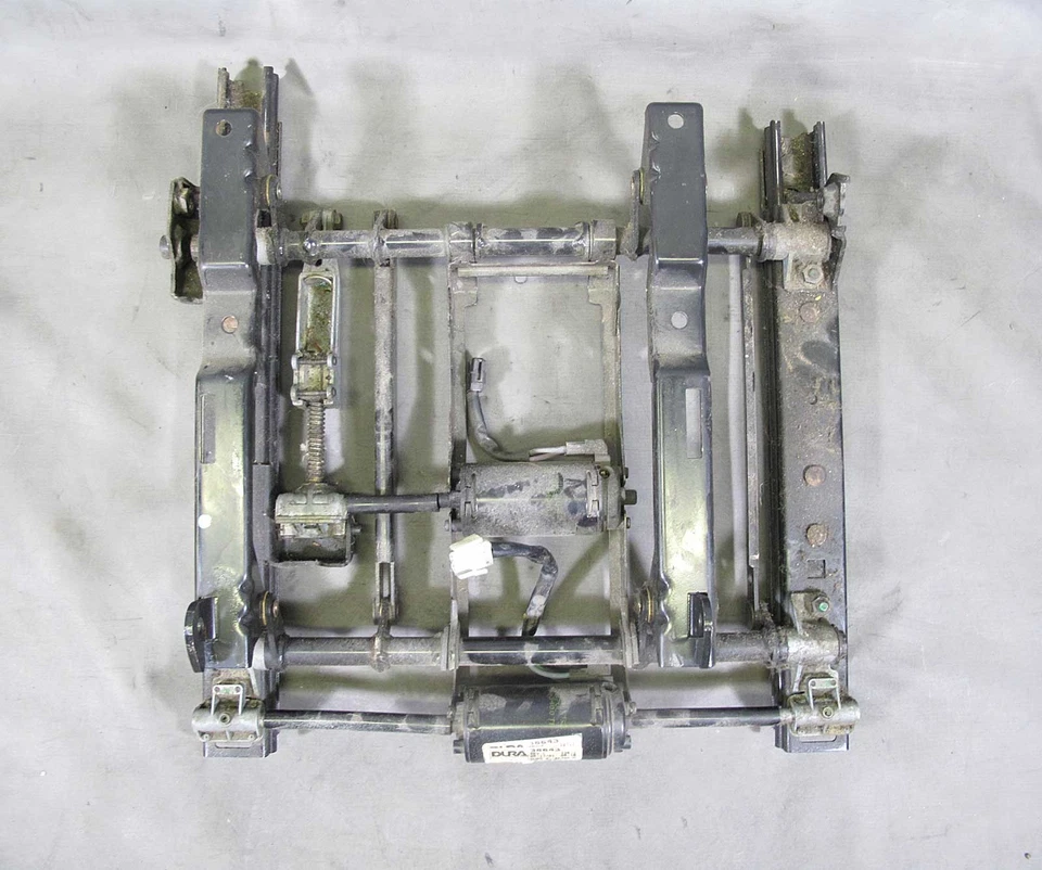 BMW Z3 Roadster cupé asiento delantero izquierdo conductor marco riel base con motores 96-02 Foto 3 de 4