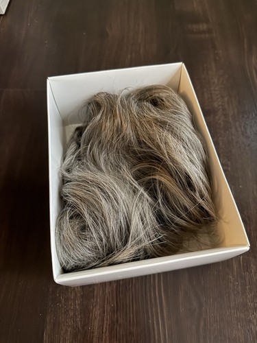 Jon Renau Silver/Gray Layered Short Cut Wig Pre-Owned W/Box No Tags Older - Picture 7 of 9