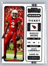 2022 Panini Contenders #2 Marquise Brown