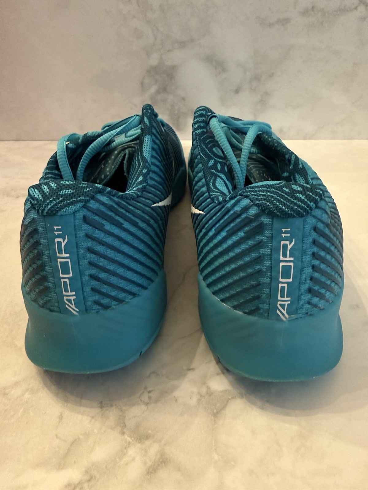 Nike Court Air Zoom Vapor 11 HC Tennis Shoes Teal DR6966-300 Men’s Size 10 US image 6