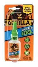 Gorilla 7600103 Impact Resistance Strength Tough Super Glue Gel (Pack of 6)