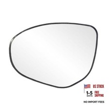 Driver Side Heated Mirror Glass w/backing plate, driver side Driver Side LH 
