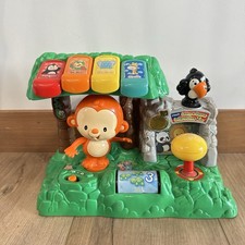WORKING Vtech Learn Dance Interactive Zoo Music Baby Animals Toy W/Batts
