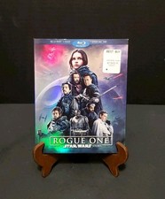 Rogue One A Star Wars Story Blu-ray DVD Digital HD W/ Holographic Slip Cover