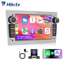 Für Opel Astra Corsa Zafira GPS Navi Wifi Kam Android 15 Autoradio Apple CarPlay