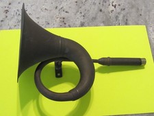 11" Antique Solid Brass Bugle Style Horn