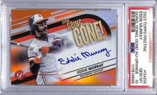 2023 Topps Pristine Going, Going, Gone! Orange #GA-EM Eddie Murray PSA 10 GEM MI