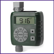 Sprinkler Timer Programmable Irrigation Water Timer for Garden Hose SolarBattery