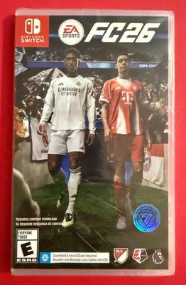 EA Sports FC 26 NINTENDO SWITCH SOCCER BRAND NEW FACTORY SEALED