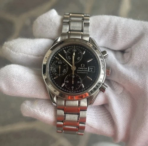 Omega Speedmaster Date 3513.50 Automatic Vintage Watch