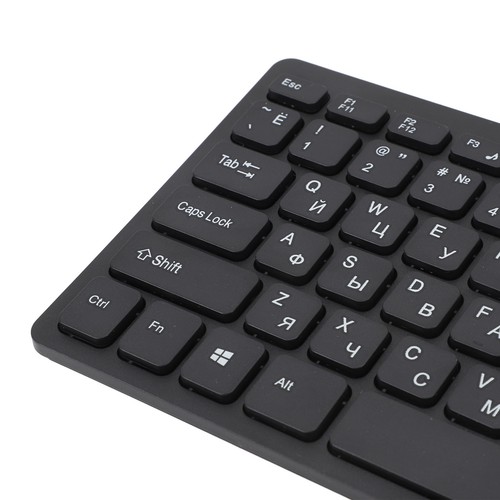 78 Key Ultra Slim Language Keyboard USB Wired Compact Keyboard With Ergonomi GSA - Picture 2 of 28