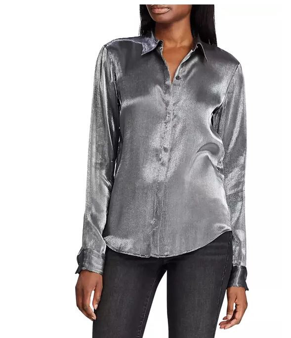 gunmetal grey dress shirt MILES