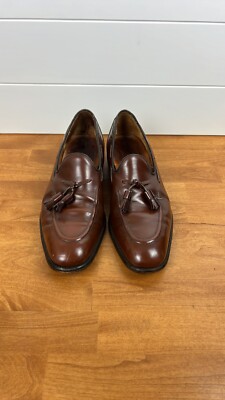 Church\'s Loafers Mens 11 Brown Leather Tassel England Shoes UK 10 E Mens Church main image 4