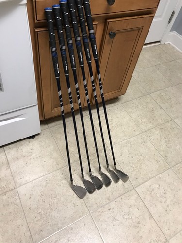 TaylorMade SIM2 MAX Iron Set 6 - PW & AW Ventus 6-R Regular Graphite Mens LH - Picture 2 of 9