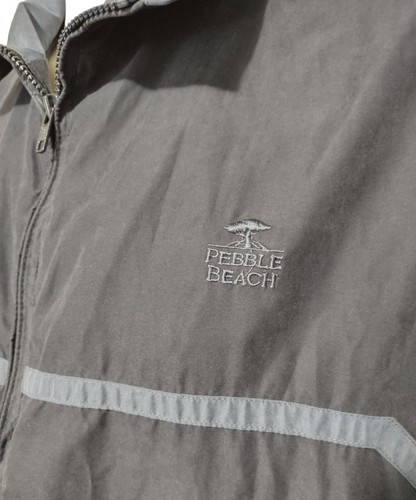 Pebble Beach Windbreaker Men's XL Golf 1/4 Zip Pullover Wind & Water Resistant - Picture 4 of 12