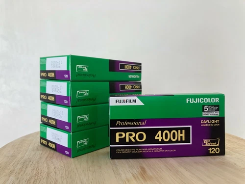 Fuji 400H 120mm 5 Pro Pack (25 Rolls of Film, New & Sealed)