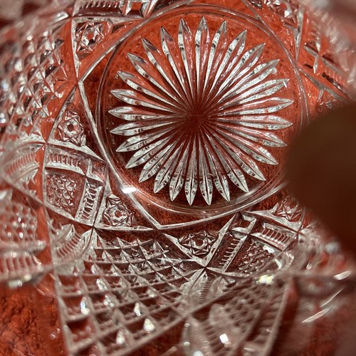 GEORGE DUNCAN and SONS ? Unmarked COVERED SUGAR Bowl clear With Gold Accents - Picture 9 of 9